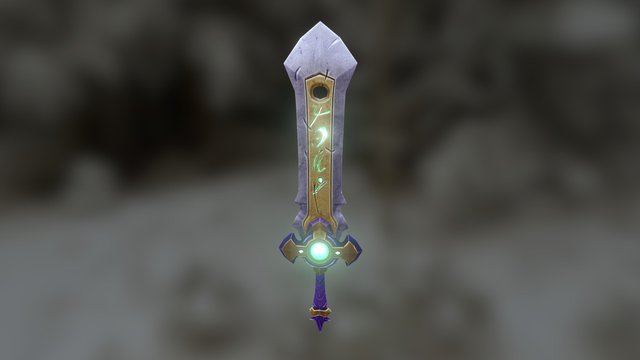 Yddrishal - The Master Sword 3D Model