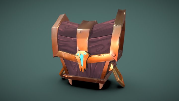 Witch's Chest 3D Model