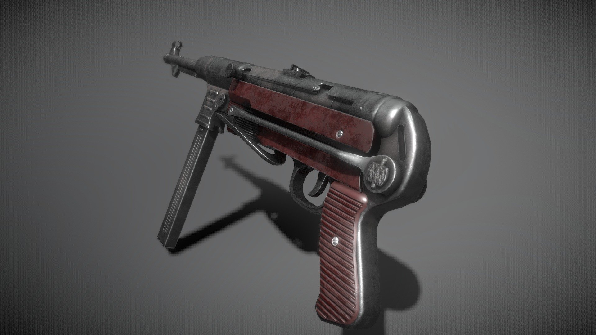 MP 40 - 3D model by Tomas Peralta (@TomasPeralta) [d035691] - Sketchfab