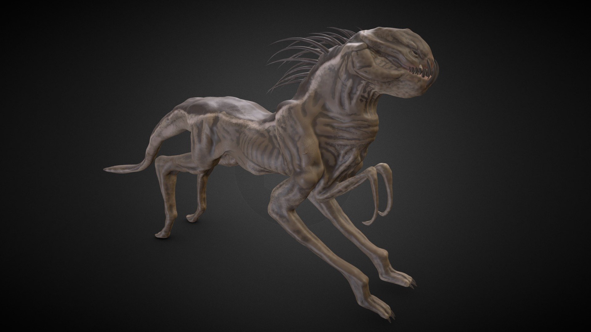 creature - 3D model by Abhishek_Balam [d035952] - Sketchfab