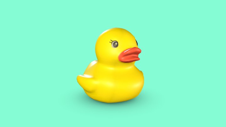 Rubber Duck 3D Model