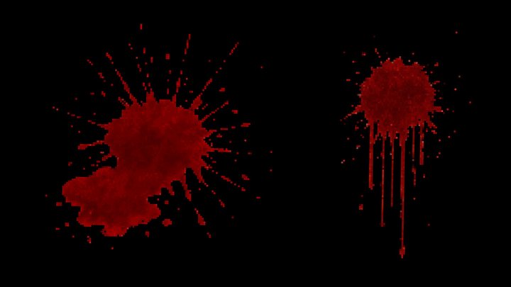 blood decals psx 3D Model