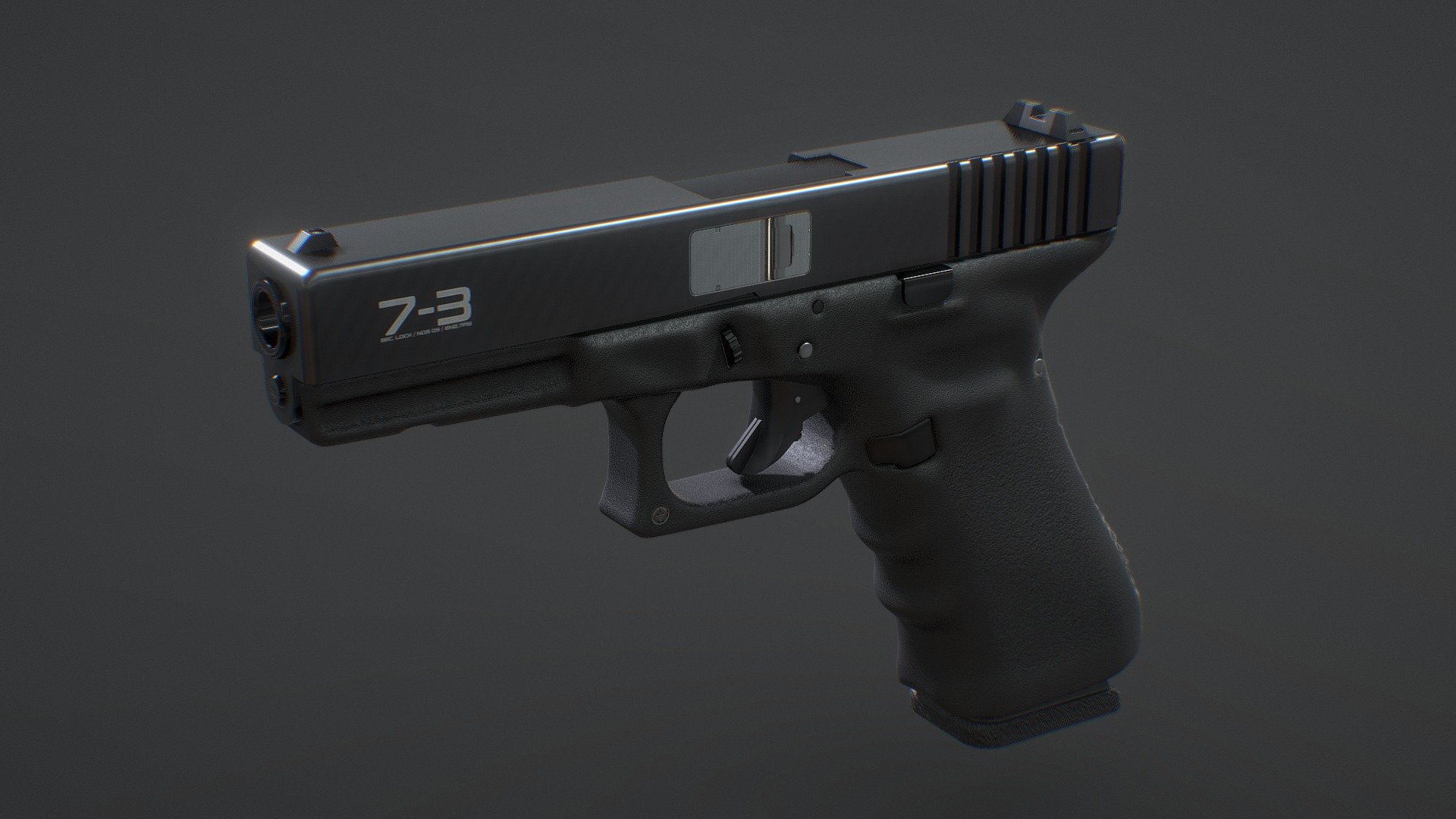 Glock 21 Custom - Download Free 3D model by re1monsen [d036c72] - Sketchfab