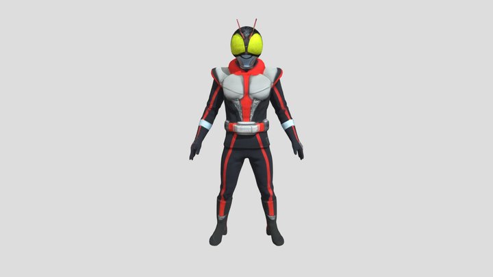 Kamenrider 3D models - Sketchfab