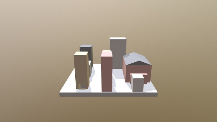 City (1) 3D Model
