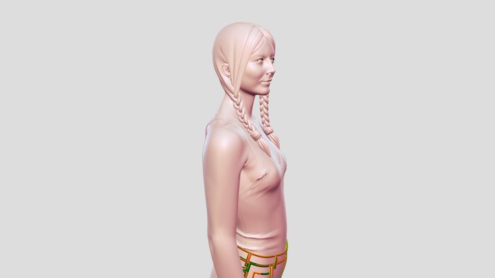 girl_3d_model_test 3D Model