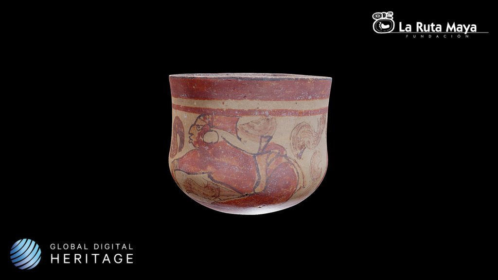 Bowl with enema ritual