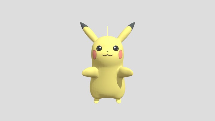 Pikachu 3D Model