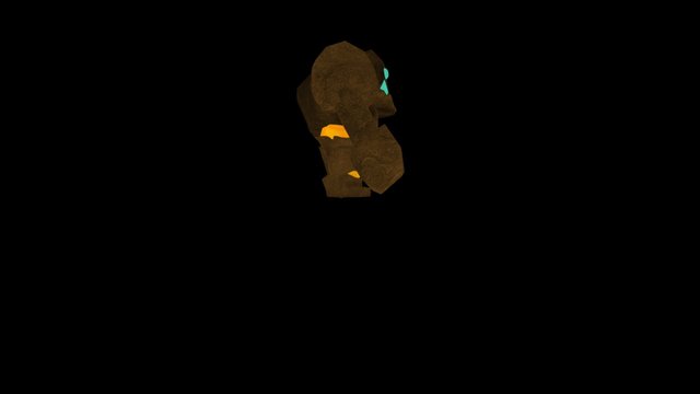 Caminata de Golem 3D Model