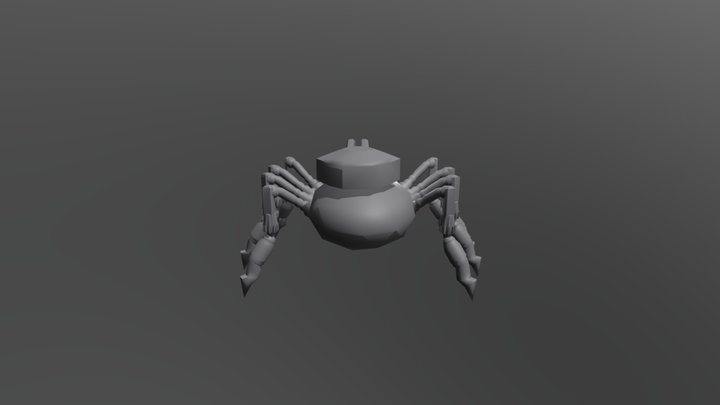 Spider Tank 3D Model
