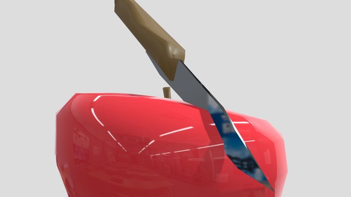 Apple 3D Model