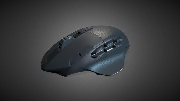 LOGITECH-G604 3D Model