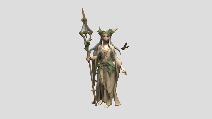 Forest Elf 3D Model