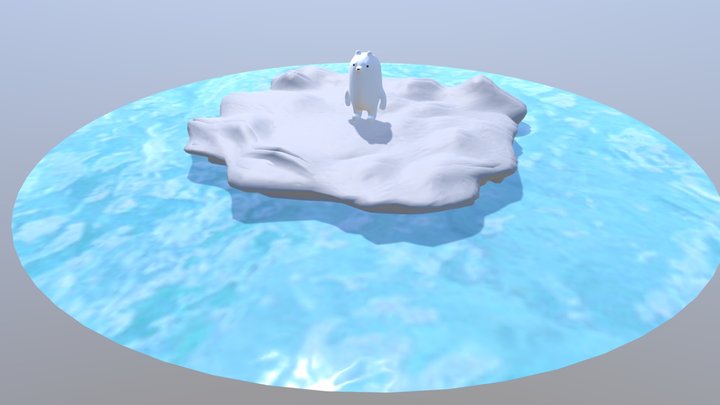Polar bear - Osito Polar 3D Model