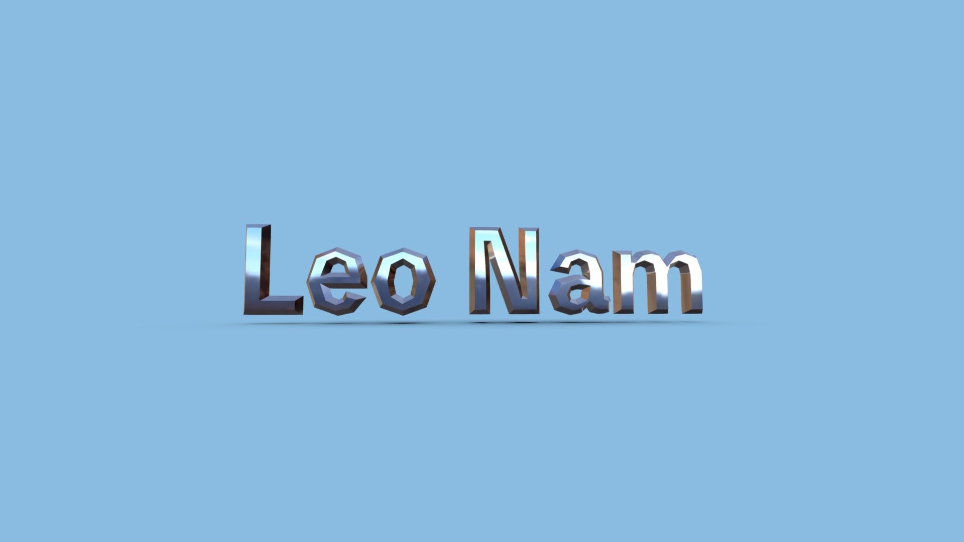 Leo Nam 3D-Signature