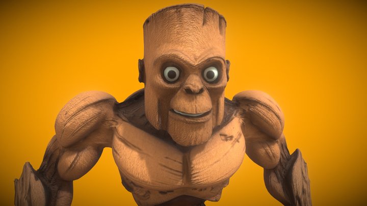 Tung Tung Tung Sahur Phase 2 – Modelo 3D gratuito STL