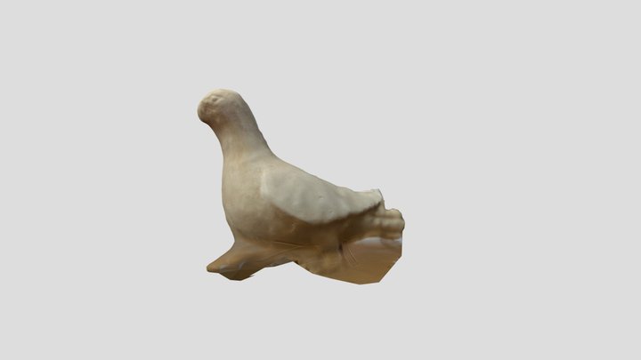 Votive Figurine of a dove 3D Model