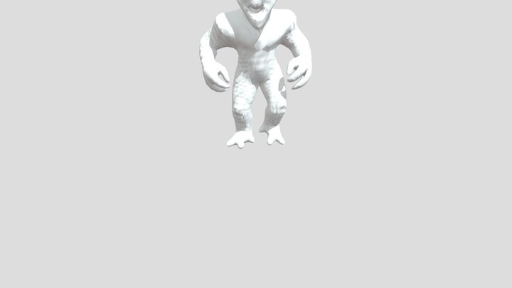MONSTRUO ANDANDO 3D Model