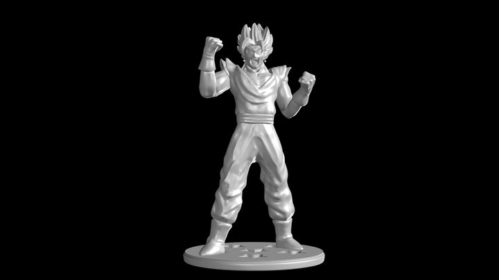 Vegetto 3D Model