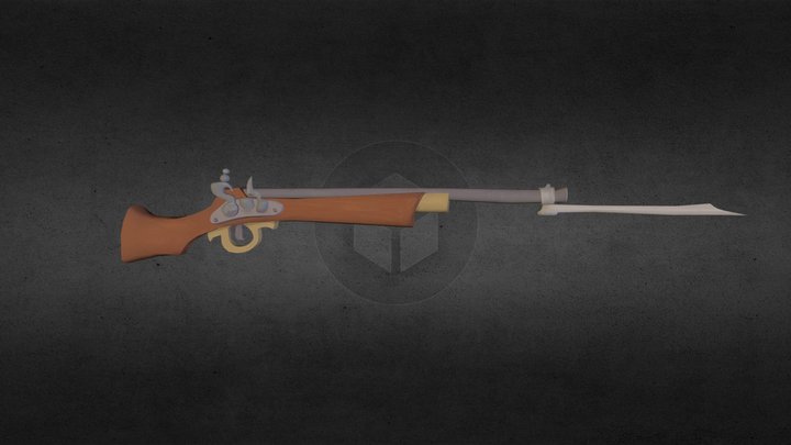 Duke Grabowski Rifle 3D Model
