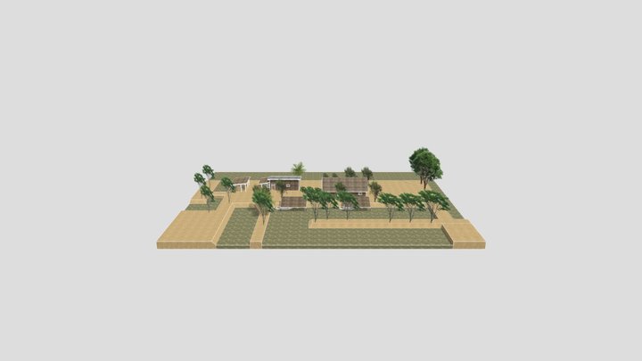 เรือนโบราณหลังที่ 5 3D Model