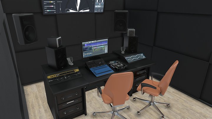 Rec Studio 3D Model