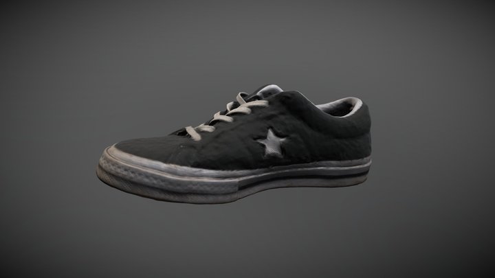 Converse One Star Shoe 3D Model