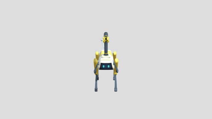 Idle Animation Spot Finish 3D Model