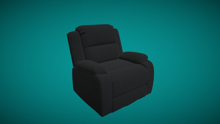 Recliner sofa 3D Model