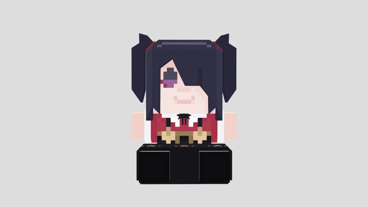 Plushie: Ame-chan 3D Model