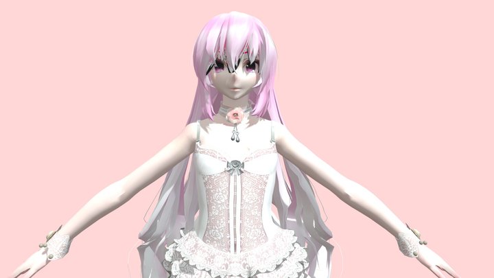 TDA Luka (Ballet Ver.) 3D Model