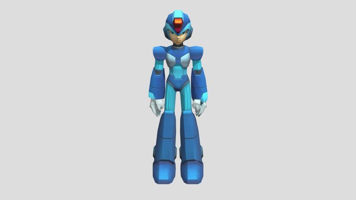 PC Computer - Mega Man X8 - Mega Man X 3D Model