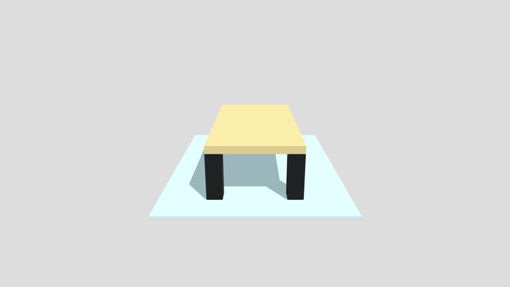 Table 3D Model