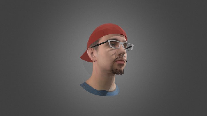 AHD 2022 3D Autoportret Novotny 3D Model