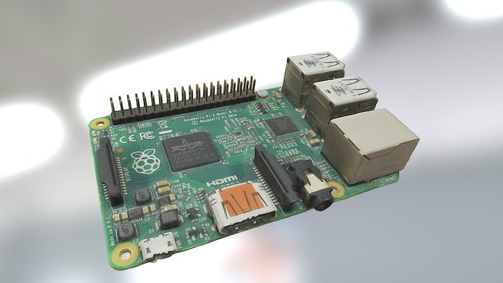 Raspberry 3D Model