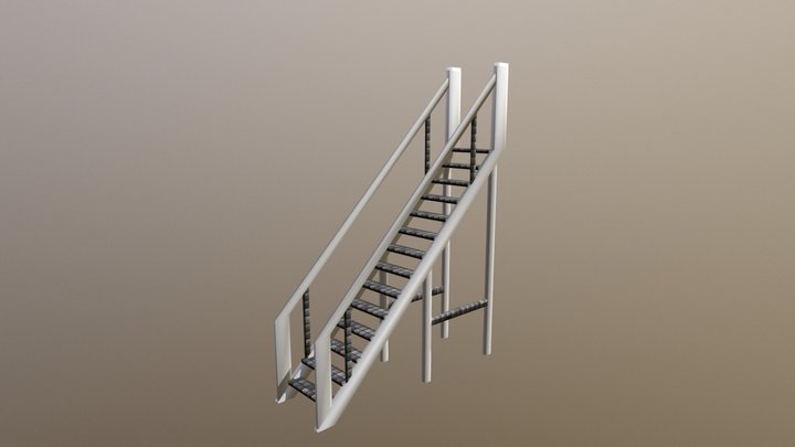 Stairs 3D Model