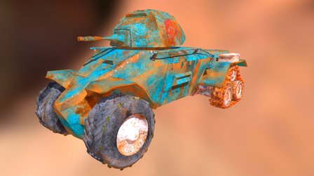Rust Bucket 3D Model