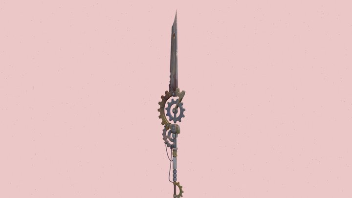 Spear (Arcane-Style) 3D Model