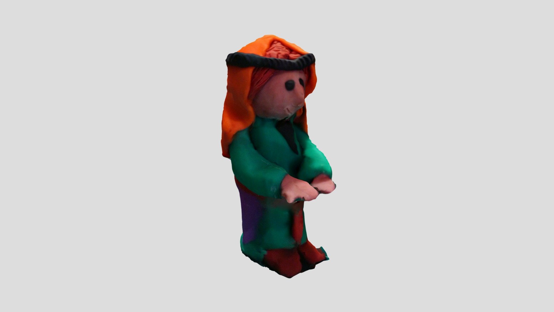 Mare de déu claymodel