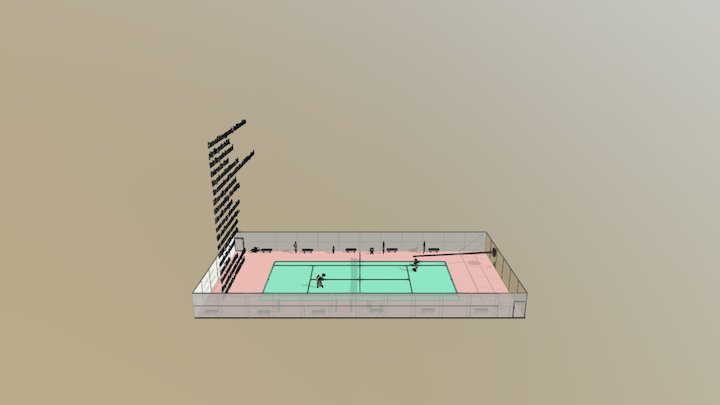 Tennis catch phrases 3D Model