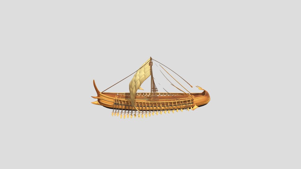 Ancient PHOENICIAN SHIP