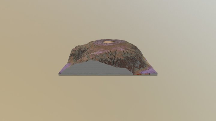 Volcan 3D Model