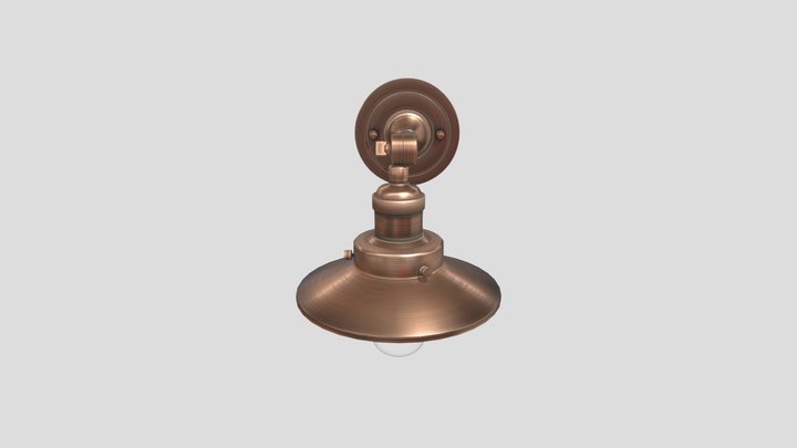 Anisotropy Barn Lamp 3D Model
