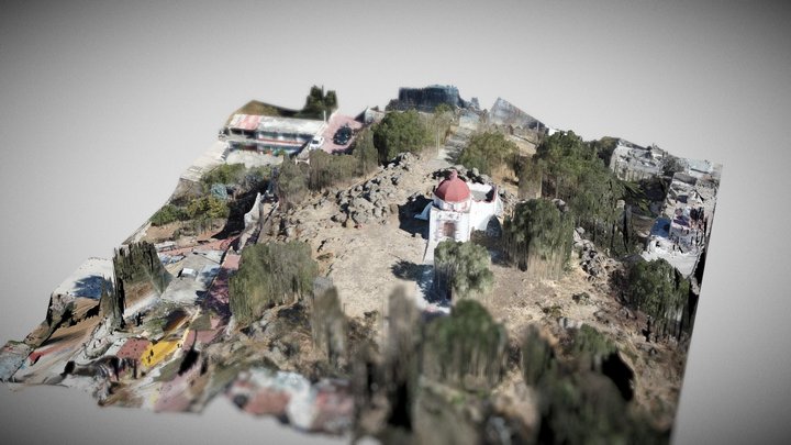 Capilla del cerro de Cocotitlán 3D Model
