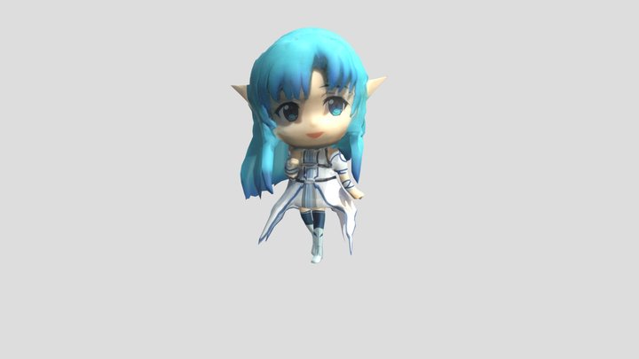 Asuna Figure 3D Model