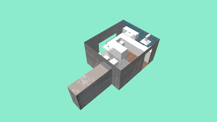 Blockout Room 2 3D Model