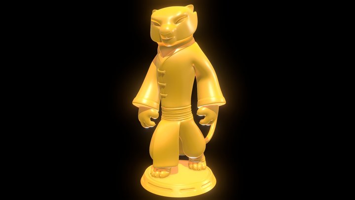 Tigress - Kung Fu Panda 3 3D print 3D Model