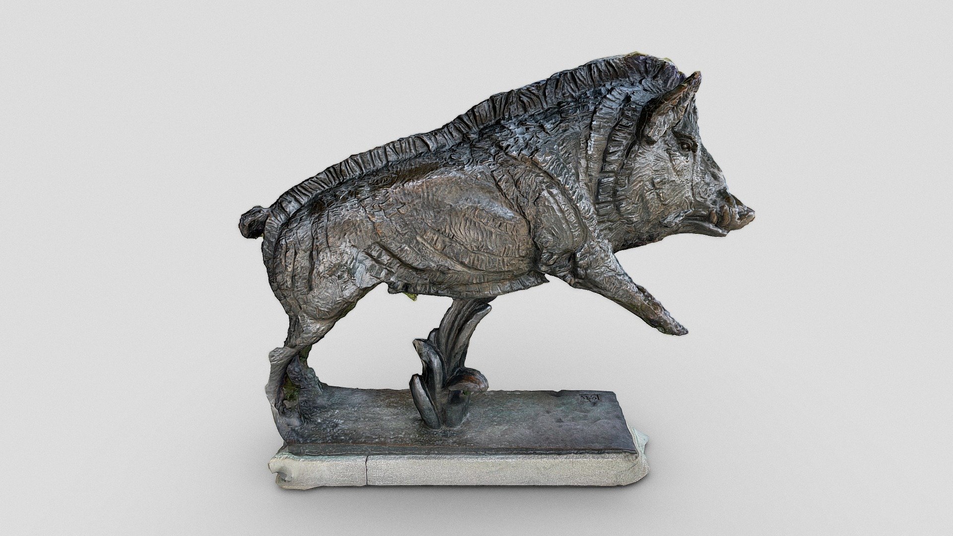 228: Boar Statue