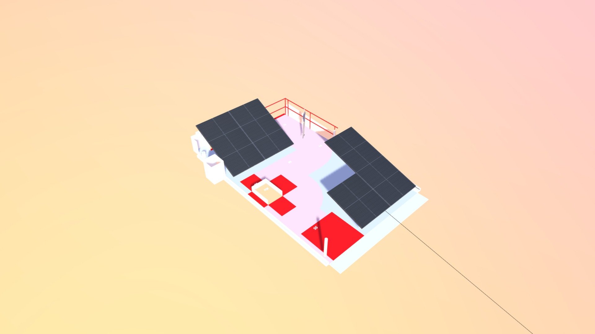 641 92nd st_ 12 Mod Qcell Tilt - 3D model by Brooklyn SolarWorks ...