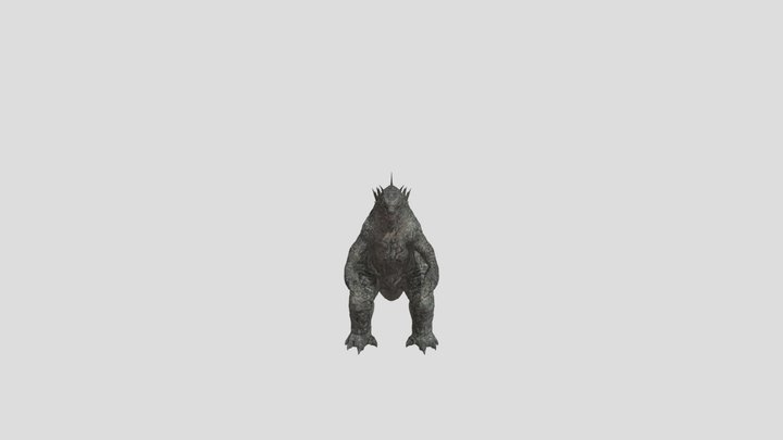 godzilla-2021-new-rig-outdated 3D Model